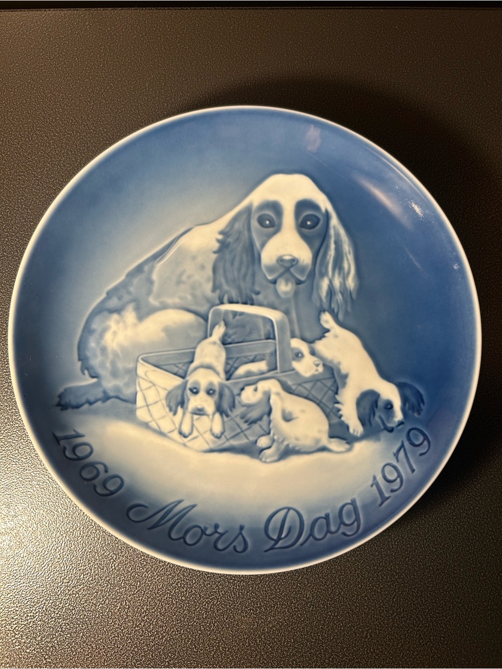 Vintage Bing & Grondahl 1969-1979 Mother's Day Jubilee Plate, Danish Porcelain